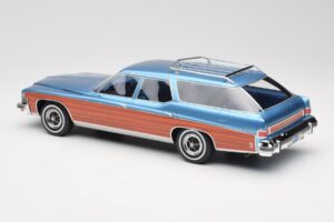 Buick Estate Wagon Light Blue Metallic BoS Models 1:18 BOS417 Resin — billede 5 af 6