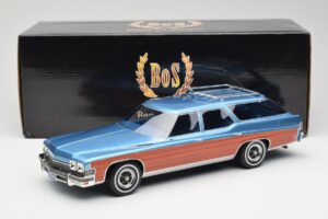 Buick Estate Wagon Light Blue Metallic BoS Models 1:18 BOS417 Resin — billede 6 af 6