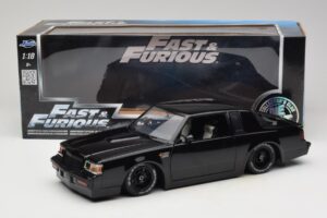 Buick Grand National Fast & Furious Sort Jada 1:18 97178 Metal — billede 8 af 8