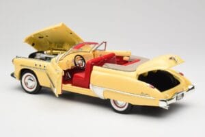 Buick Roadmaster Chrome Yellow Motormax 1:18 23124646-M17 Metal — billede 5 af 8