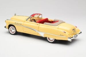 Buick Roadmaster Chrome Yellow Motormax 1:18 23124646-M17 Metal — billede 7 af 8
