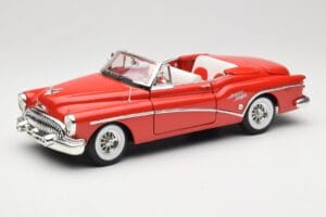 Buick Skylark Cabriolet Rød Motormax 1:18 73129 Metal