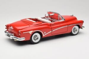 Buick Skylark Rød Motormax 1:18 411393-M1 Metal — billede 3 af 8