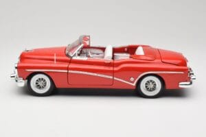 Buick Skylark Rød Motormax 1:18 411393-M1 Metal — billede 4 af 8