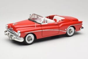 Buick Skylark Rød Motormax 1:18 411393-M1 Metal