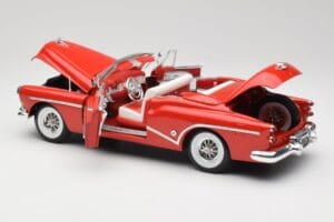 Buick Skylark Rød Motormax 1:18 411393-M1 Metal — billede 5 af 8
