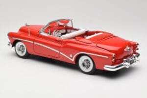 Buick Skylark Rød Motormax 1:18 411393-M1 Metal — billede 7 af 8