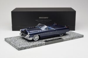 Buick Wildcat I Concept Mørkeblå Minichamps 1:18 107141331 Metal — billede 6 af 6