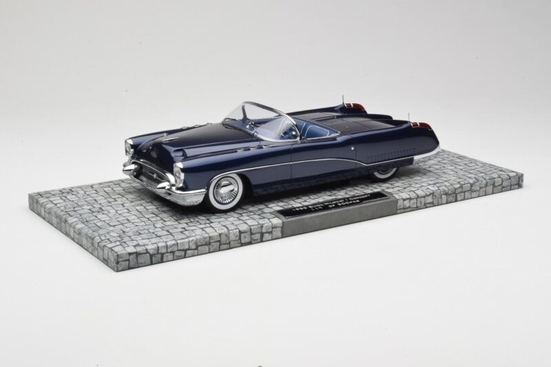 Buick Wildcat I Concept Mørkeblå Minichamps 1:18 107141331 Metal
