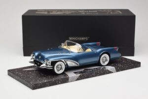 Buick Wildcat II Concept Blå Minichamps 1:18 107141220 Metal — billede 6 af 6
