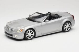 Cadillac XLR Cabrio Sølv Hot Wheels 1:18 53838 Metal