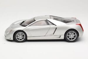 Cadillac Cien Sølv Hot Wheels 1:18 57296 Metal — billede 4 af 8