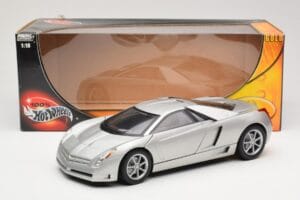 Cadillac Cien Sølv Hot Wheels 1:18 57296 Metal — billede 8 af 8