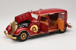 Cadillac Deluxe Tudor Statslimousine Puyi Sidste Kejser af Kina Sun Star 1:18 4100 Metal — billede 2 af 9