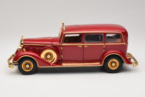 Cadillac Deluxe Tudor Statslimousine Puyi Sidste Kejser af Kina Sun Star 1:18 4100 Metal — billede 4 af 9