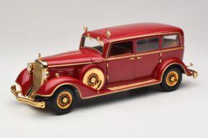 Cadillac Deluxe Tudor Statslimousine Puyi Sidste Kejser af Kina Sun Star 1:18 4100 Metal
