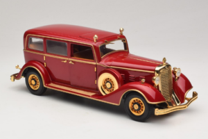 Cadillac Deluxe Tudor Statslimousine Puyi Sidste Kejser af Kina Sun Star 1:18 4100 Metal — billede 6 af 9
