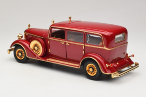 Cadillac Deluxe Tudor Statslimousine Puyi Sidste Kejser af Kina Sun Star 1:18 4100 Metal — billede 7 af 9