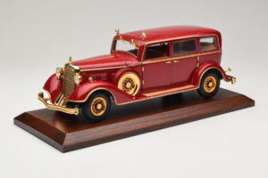 Cadillac Deluxe Tudor Statslimousine Puyi Sidste Kejser af Kina Sun Star 1:18 4100 Metal — billede 8 af 9