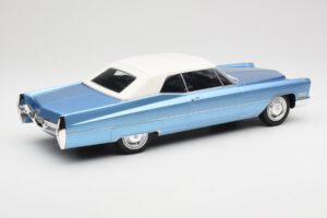 Cadillac DeVille Blå KK-Scale 1:18 KKDC180314 Metal — billede 2 af 6