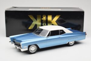 Cadillac DeVille Blå KK-Scale 1:18 KKDC180314 Metal — billede 6 af 6