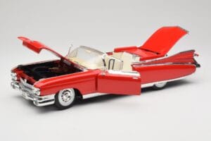 Cadillac Eldorado Biarritz Bolero Red Maisto 1:18 31813 Metal — billede 2 af 8