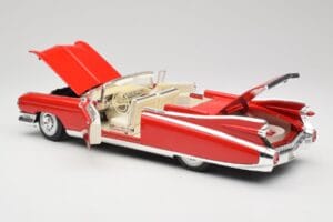 Cadillac Eldorado Biarritz Bolero Red Maisto 1:18 31813 Metal — billede 5 af 8