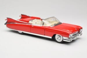 Cadillac Eldorado Biarritz Bolero Red Maisto 1:18 31813 Metal — billede 6 af 8
