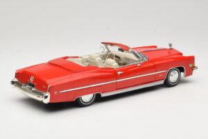 Cadillac Eldorado Cabriolet Rød Anson 1:18 30387 Metal — billede 3 af 8