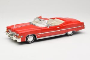 Cadillac Eldorado Cabriolet Rød Anson 1:18 30387 Metal