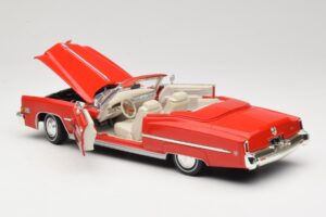 Cadillac Eldorado Cabriolet Rød Anson 1:18 30387 Metal — billede 5 af 8