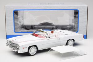 Cadillac Eldorado Cabriolet Hvid MCG 1:18 MCG18474 Metal — billede 7 af 7