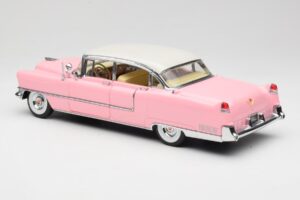 Cadillac Fleetwood Elvis Presley Pink MRC 1:18 LIC1000 Metal — billede 7 af 8
