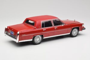 Cadillac Fleetwood Brougham Mørkerød Metallic MCG 1:18 MCG18251 Metal — billede 2 af 6
