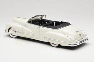 Cadillac Series 62 Cabriolet Hvid Anson 1:18 30335 Metal — billede 7 af 8