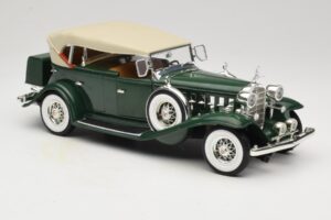 Cadillac Sport Phaeton Grøn Anson 1:18 30383 Metal — billede 7 af 9
