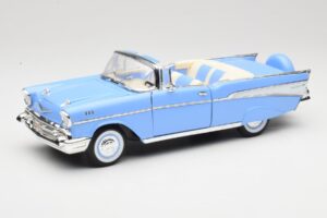 Chevrolet Bel Air Cabriolet Blå Road Signature 1:18 55/1/0863 Metal