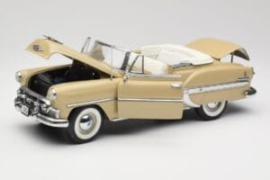 Chevrolet Bel Air Cabriolet Creme Sun Star 1:18 1623 Metal — billede 2 af 8