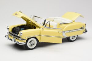 Chevrolet Bel Air Cabriolet Gul Sun Star 1:18 1712 Metal — billede 2 af 8