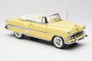Chevrolet Bel Air Cabriolet Gul Sun Star 1:18 1712 Metal — billede 6 af 8