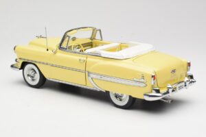 Chevrolet Bel Air Cabriolet Gul Sun Star 1:18 1712 Metal — billede 7 af 8