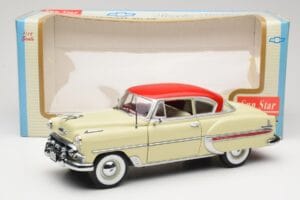 Chevrolet Bel Air Beige Sun Star 1:18 1600 Metal — billede 8 af 8