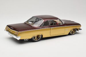 Chevrolet Bel Air Guld & Brun Maisto 1:18 31064 Metal — billede 3 af 8