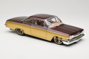 Chevrolet Bel Air Guld & Brun Maisto 1:18 31064 Metal — billede 6 af 8