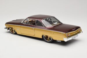 Chevrolet Bel Air Guld & Brun Maisto 1:18 31064 Metal — billede 7 af 8