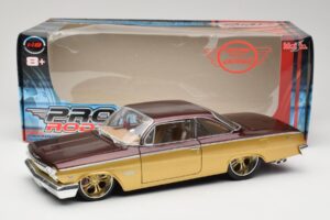 Chevrolet Bel Air Guld & Brun Maisto 1:18 31064 Metal — billede 8 af 8
