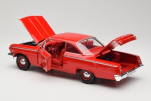 Chevrolet Bel Air Rød Maisto 1:18 31641 Metal — billede 5 af 8
