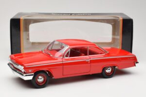 Chevrolet Bel Air Rød Maisto 1:18 31641 Metal — billede 8 af 8
