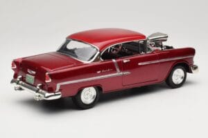 Chevrolet Bel Air Rød Motormax 1:18 73100TC-M1 Metal — billede 3 af 8