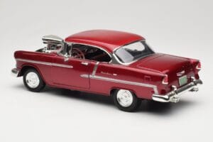 Chevrolet Bel Air Rød Motormax 1:18 73100TC-M1 Metal — billede 7 af 8